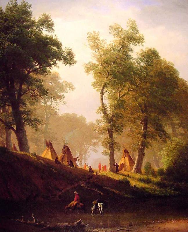 Albert Bierstadt The Wolf River